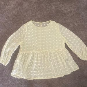 Yellow 4X Blouse